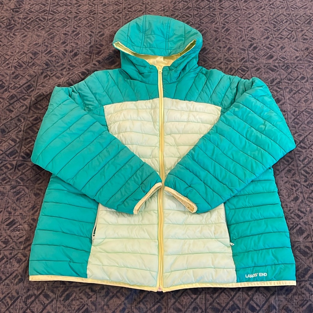 Women’s Lands End puffer jacket